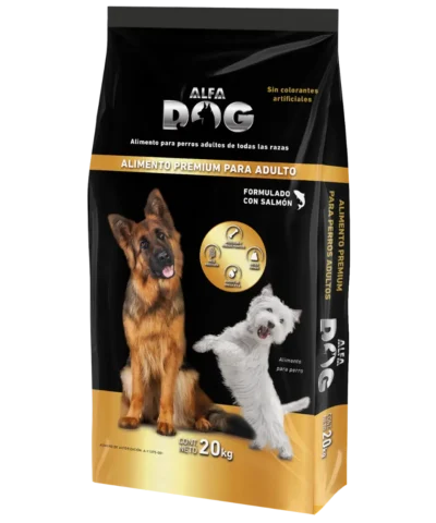 Alfa Dog Adulto Todas Las Razas 20 Kg
