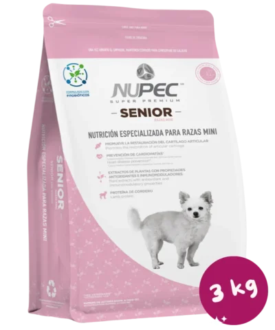 105 Nupec Senior Razas Minis 3 Kg