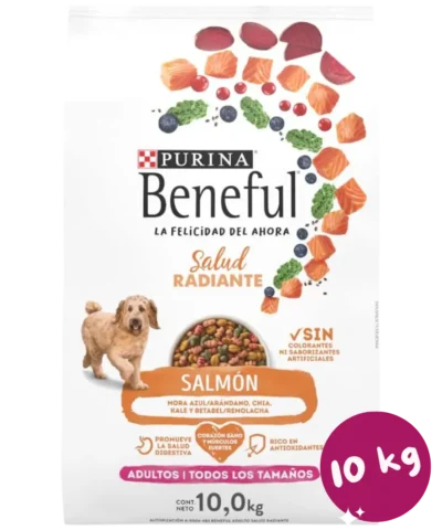 116 Purina Beneful Adulto Salmón 10 Kg