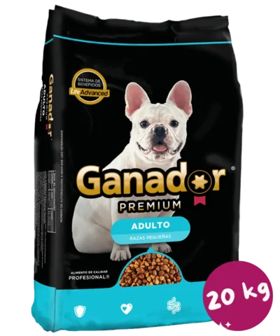68 Ganador Premium Adulto Razas Pequeñas 20 Kg