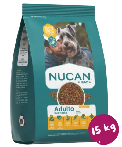 80 Nucan Adulto Razas Pequeñas 15 Kg