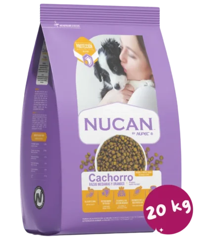 81 Nucan Cachorro Razas Grandes 20 Kg