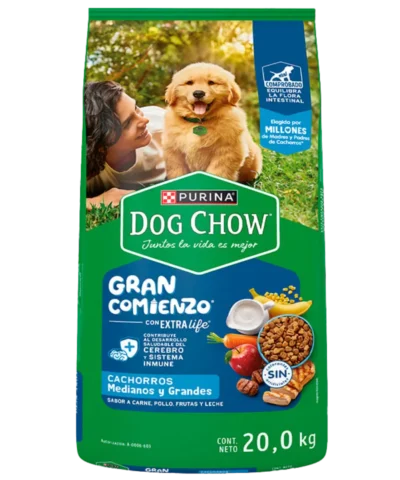 Purina Dog Chow Cachorro Pequeños y Minis 20 Kg