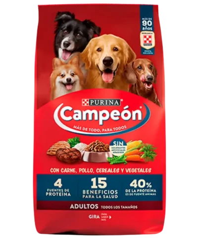 Purina Campeón Adulto Todos Los Tamaños 25 kg
