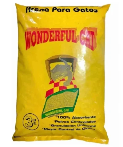 Arena Sanitaria Wonderful Cat 45 Kg - 300 Kg